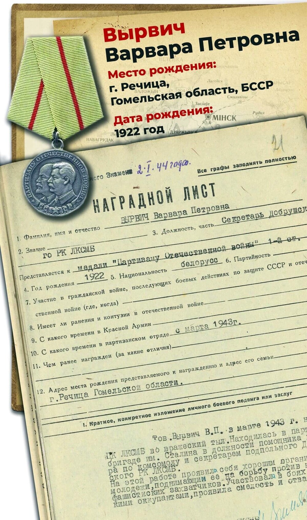 Бандит "Катя". Варвара Вырвич