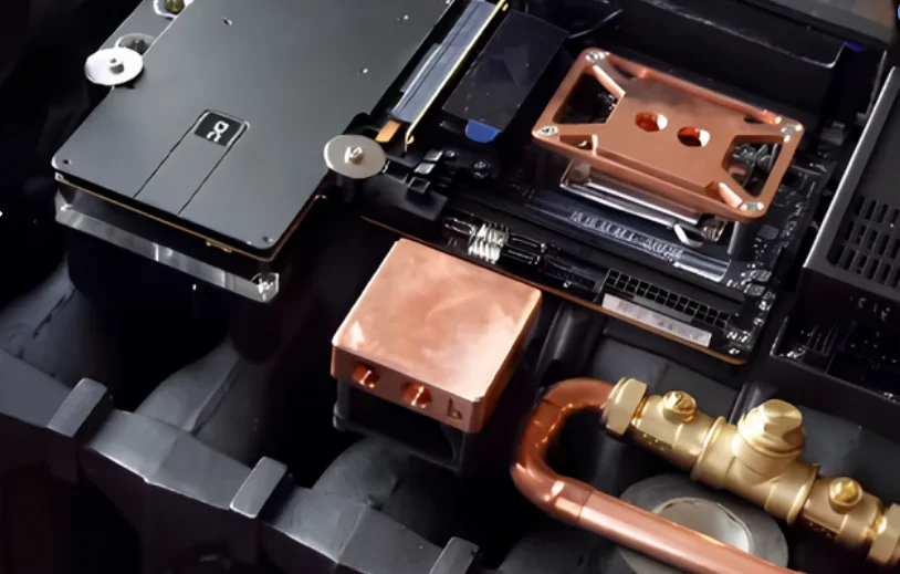 Парень собрал ПК внутри батареи