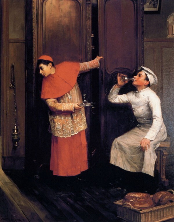 Поль-Шарль Шокарн-Моро. Жанровая живопись