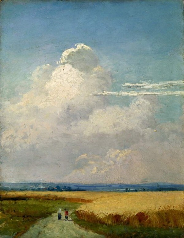 Шишкин И. И. Этюд к картине «Полдень в окрестностях Москвы» Конец 1860-х