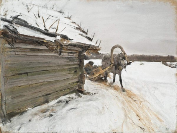 Серов В. А.Зимой.1898