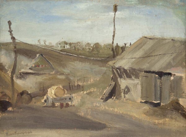 Кузнецов П. В. Под Саратовом. 1896