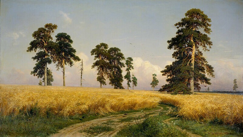 И. Шишкин «Рожь» 1878