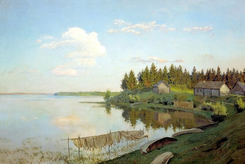 И. Левитан «На озере» 1893