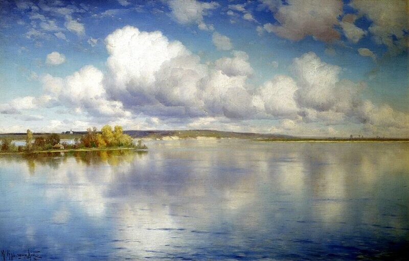 К. Крыжицкий «Озеро» 1896