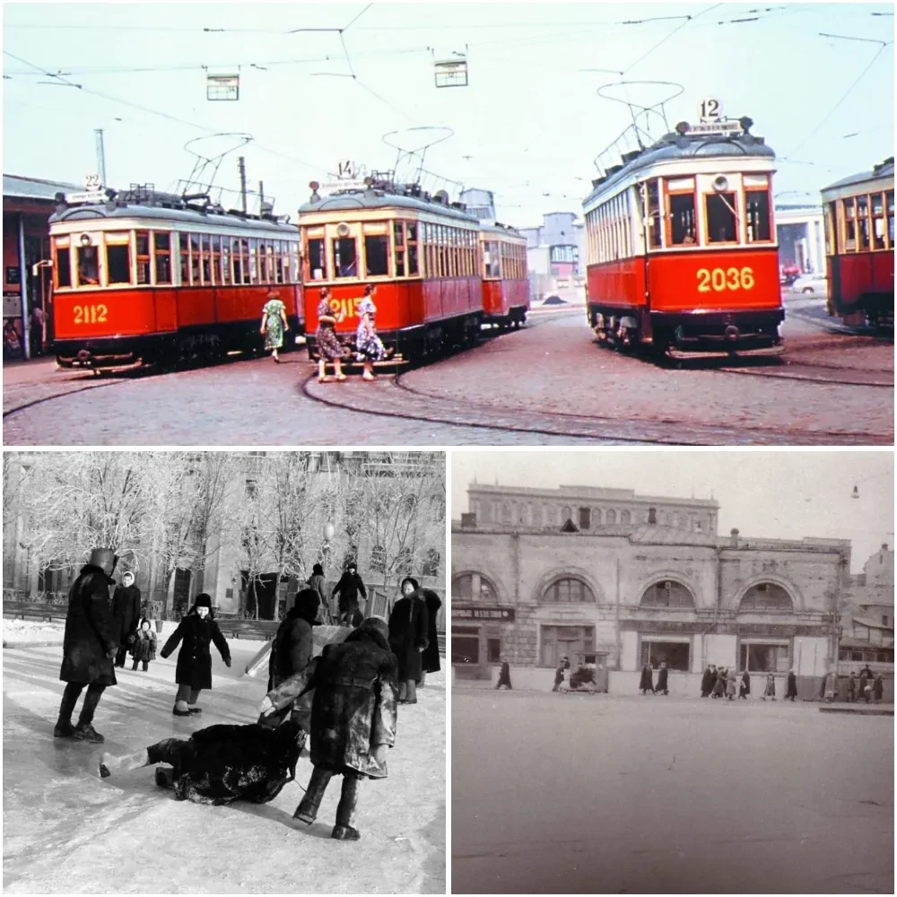 Москва 1950-х и&nbsp;как&nbsp;изменились эти&nbsp;места с&nbsp;тех&nbsp;пор. Было и&nbsp;стало