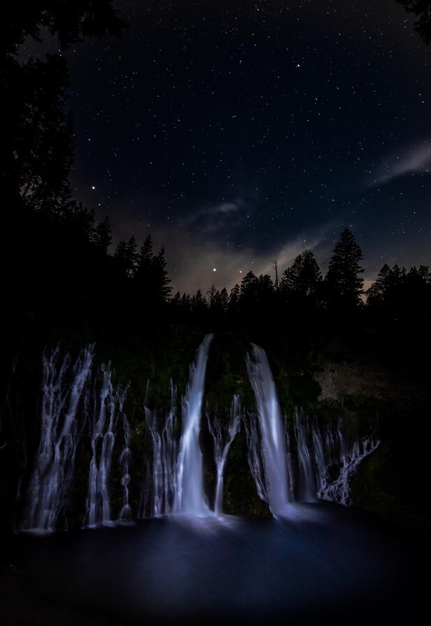 Водопады Барни (Burney Falls). Лоу Лу