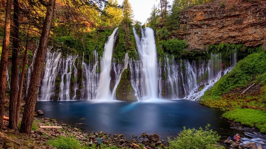 Водопады Барни (Burney Falls). Таусиф Фаруки