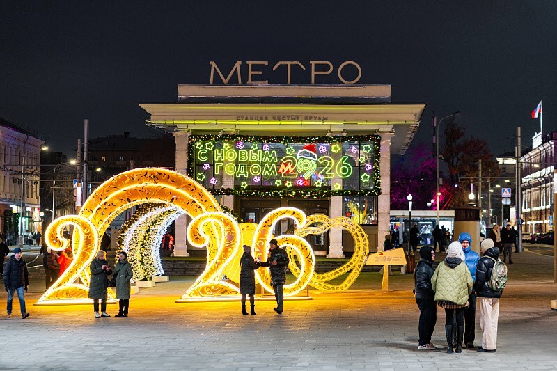 Новогоднее оформление Москвы