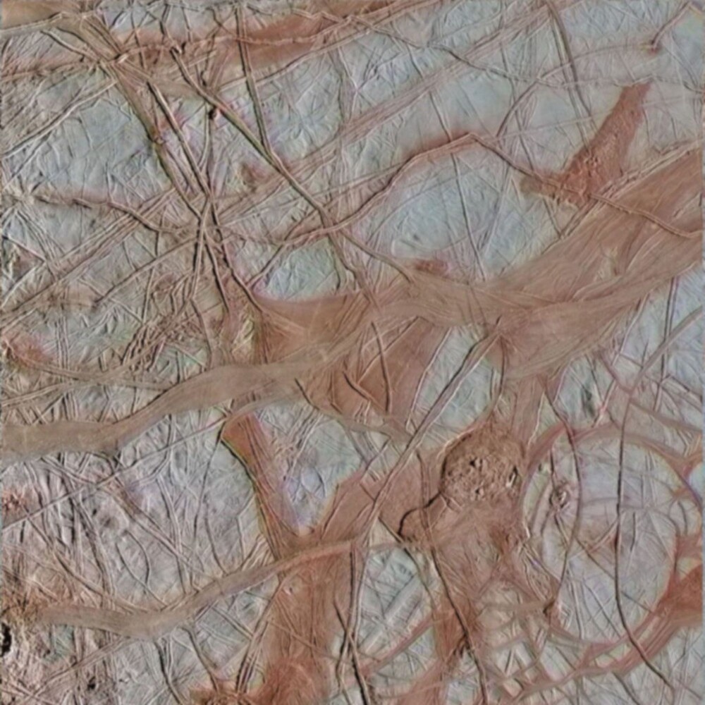 Полюбуйтесь на восстановленные снимки юпитерианской Европы из архива NASA