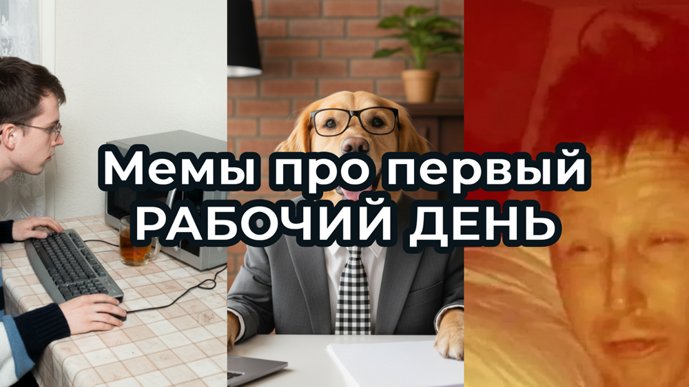 Подборка МЕМОВ про ПЕРВЫЕ РАБОЧИЕ дни в 2026 году. Про трудовые БУДНИ