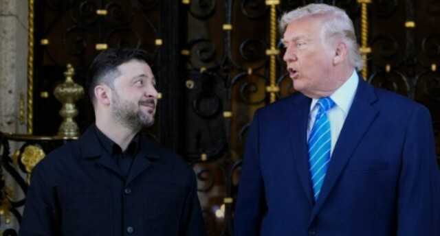 "У него есть только одно. <...> Дональд Трамп". Трамп считает себя единственным, что осталось у Зеленского