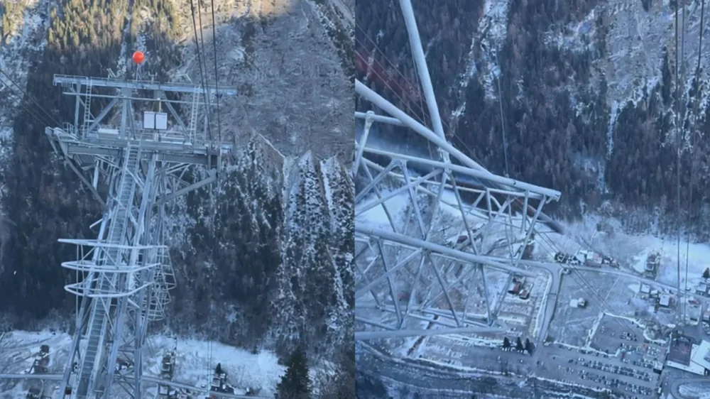 В Швейцарии открыли самую крутую канатную дорогу в мире с потрясающими видами