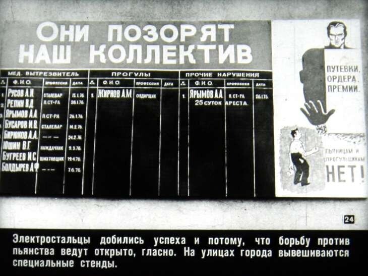 Кто попадал на Доску позора в СССР: 12 веселых и странных фото