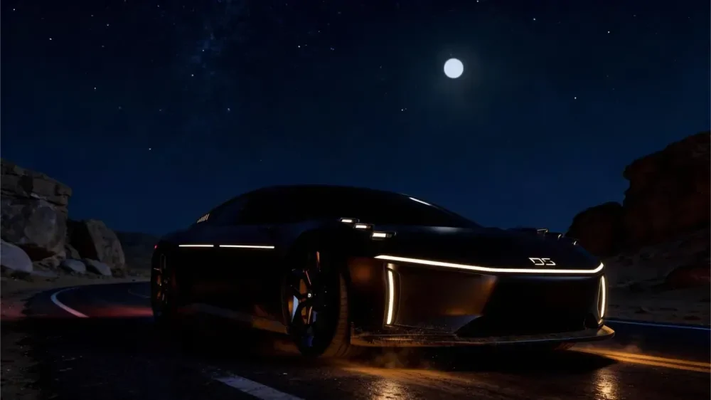 В США разработали суперкар специально для езды по ночам