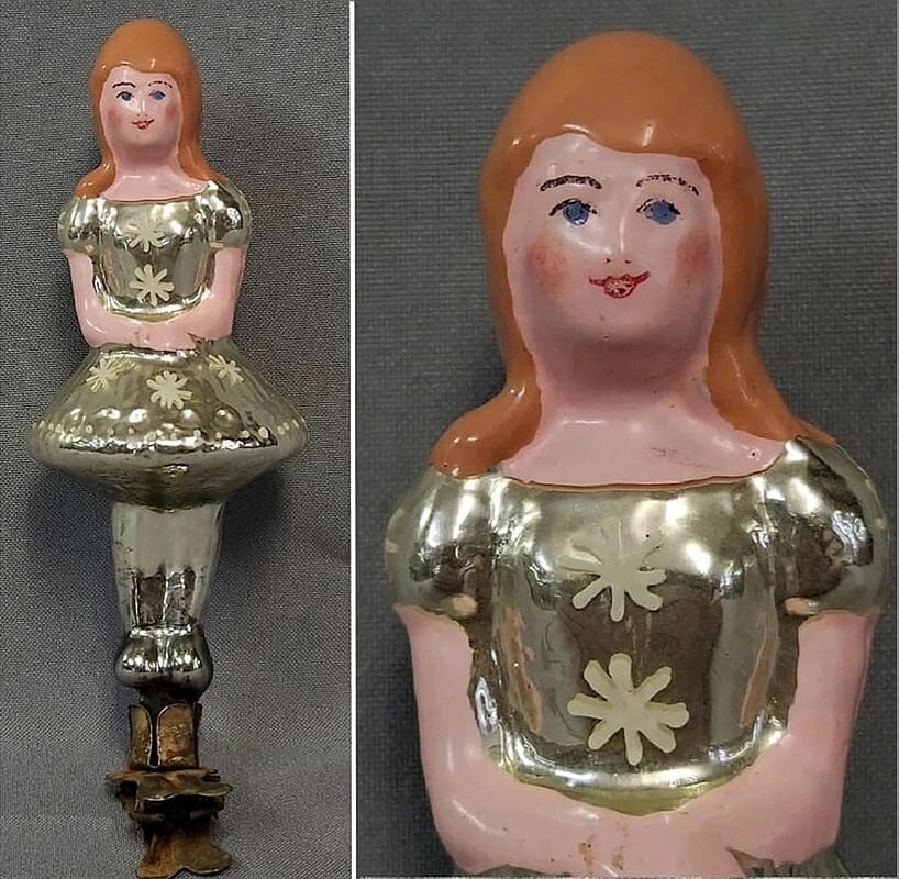 Среди самых дорогих елочных игрушек мира оказалась куколка из СССР