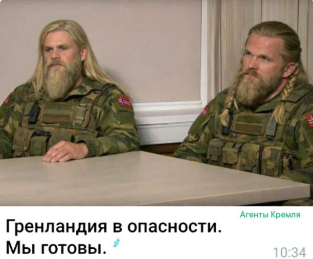 Норвежские викинги под прикрытием Петерсон и Боширсон уже выехали на защиту Гренландии
