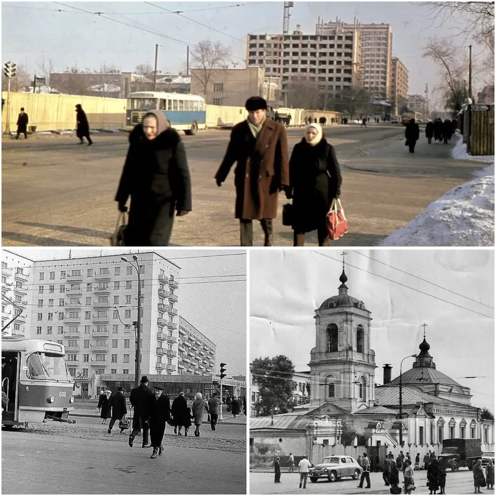 Москва 1960-х и&nbsp;как&nbsp;изменились эти&nbsp;места с&nbsp;тех&nbsp;пор. Было и&nbsp;стало