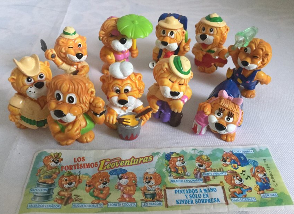 Коллекция «Львята-туристы», 1993 год