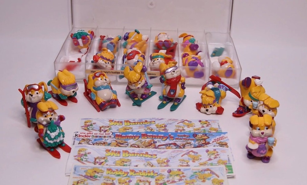 Коллекция «Зайцы на лыжах», 1996 год