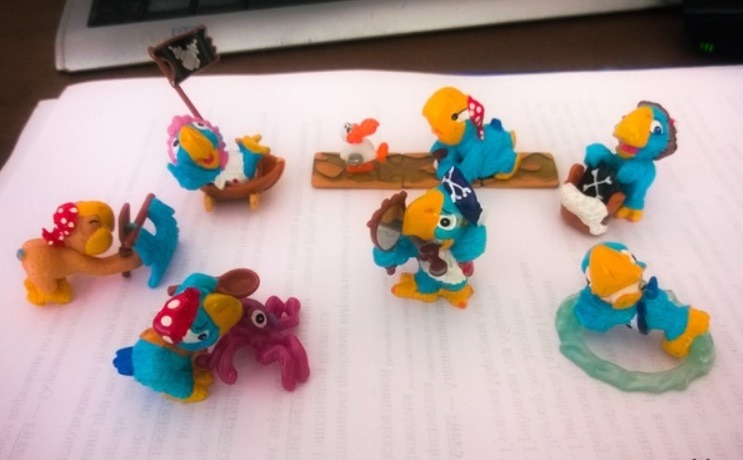 Коллекция «Попугаи-пираты», 2000 год