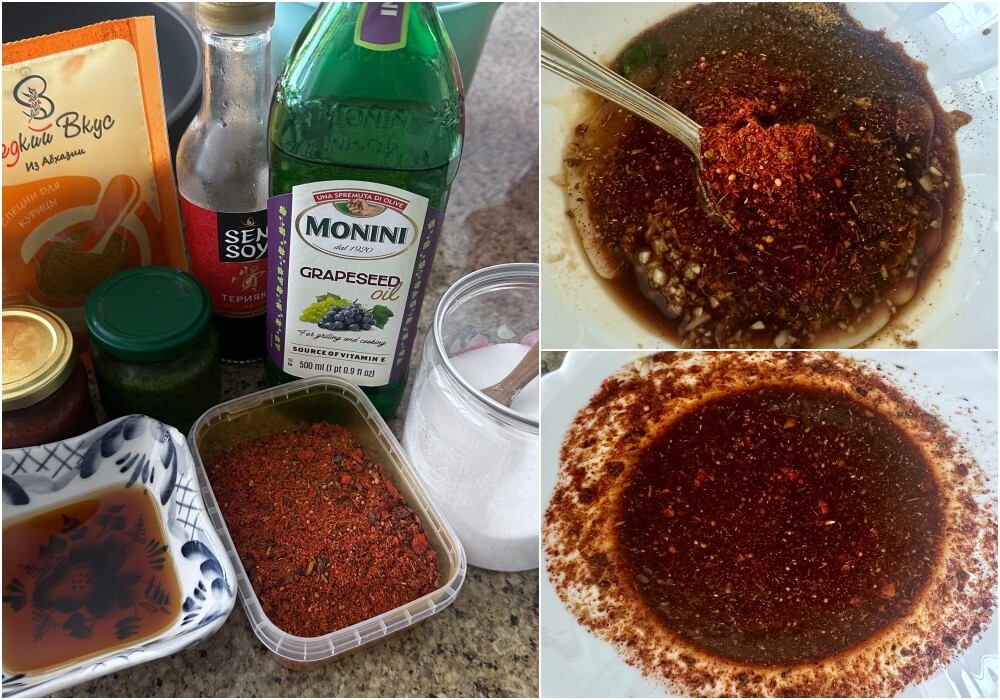 Куриные булдыжки в духовке, но после маринада