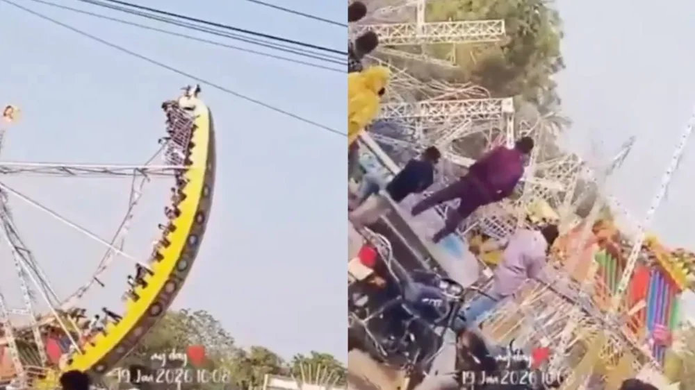 Аттракцион на ярмарке вышел из строя: пострадали 14 школьников