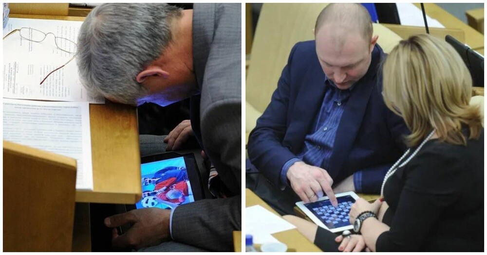 Фотографам запретили снимать пленарные заседания депутатов в Госдуме