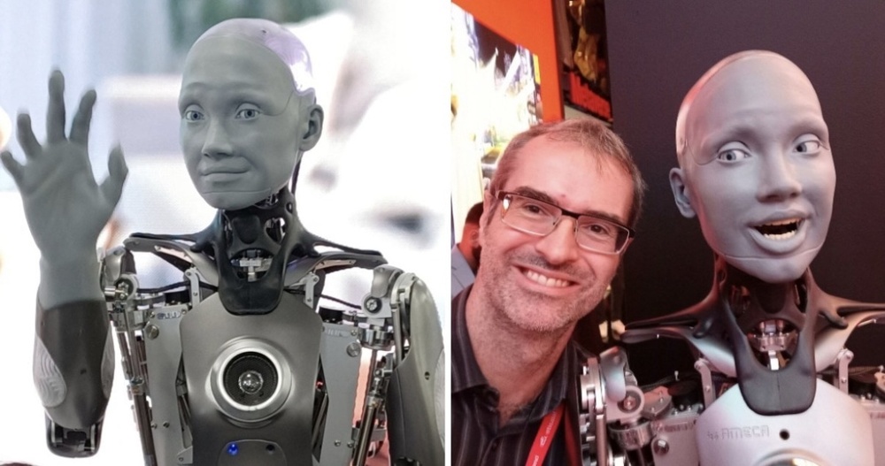 Эмоциональность антропоморфного робота по имени Амека удивляет!