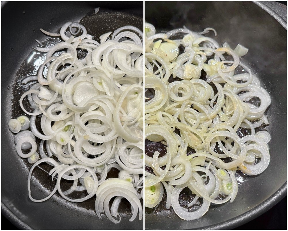 Печень говяжья. Жареная с луком. Это очень быстро