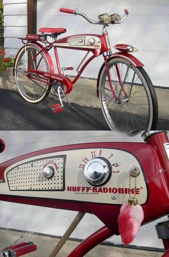 3. Велосипед Huffy Radio Bicycle 1950-х годов