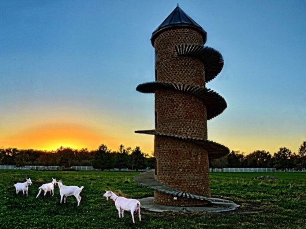 Тайная башня козьей радости в Иллинойсе