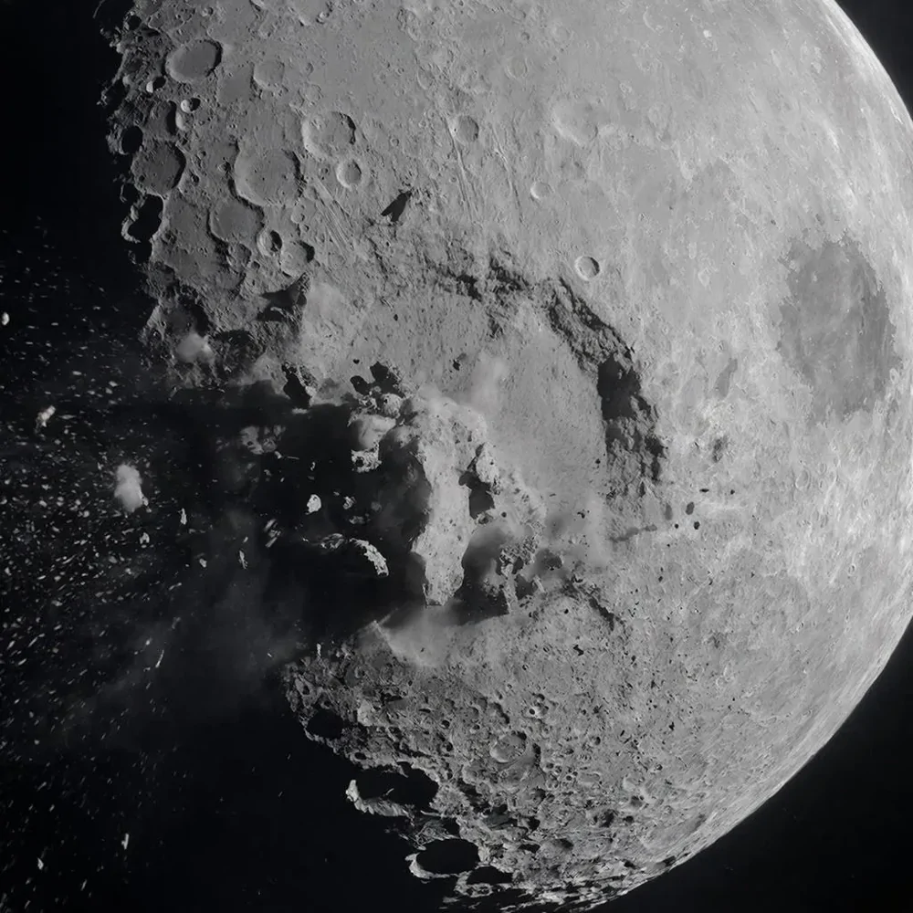 Ученые смоделировали возможное столкновение астероида 2024 YR4 с Луной: чего ждать Земле