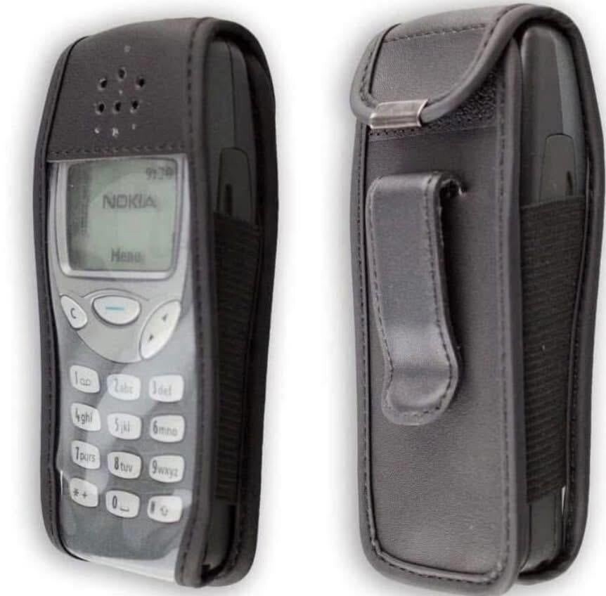 5. Кожаные чехлы для телефонов из 2000-х