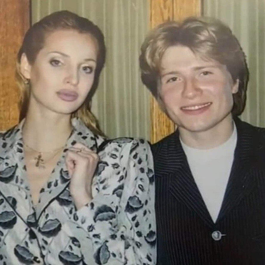 Анастасия Волочкова и Николай Басков, 1995 год.