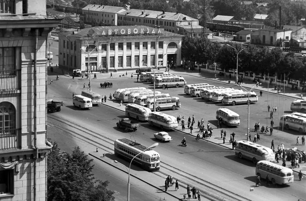 Автовокзал, 1968 год