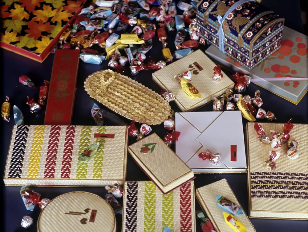 Продукция минской кондитерской фабрики "Коммунарка". 