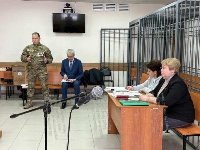 Роман Алехин на суде по оспариванию статуса иноагента