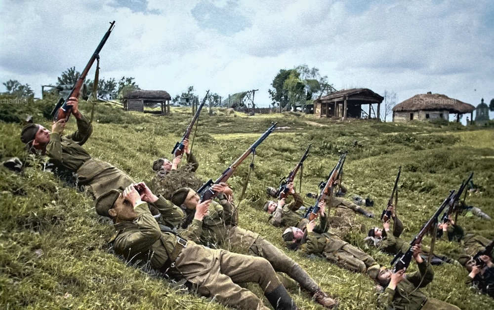 Фронт и тыл Великой Отечественной Войны на снимках