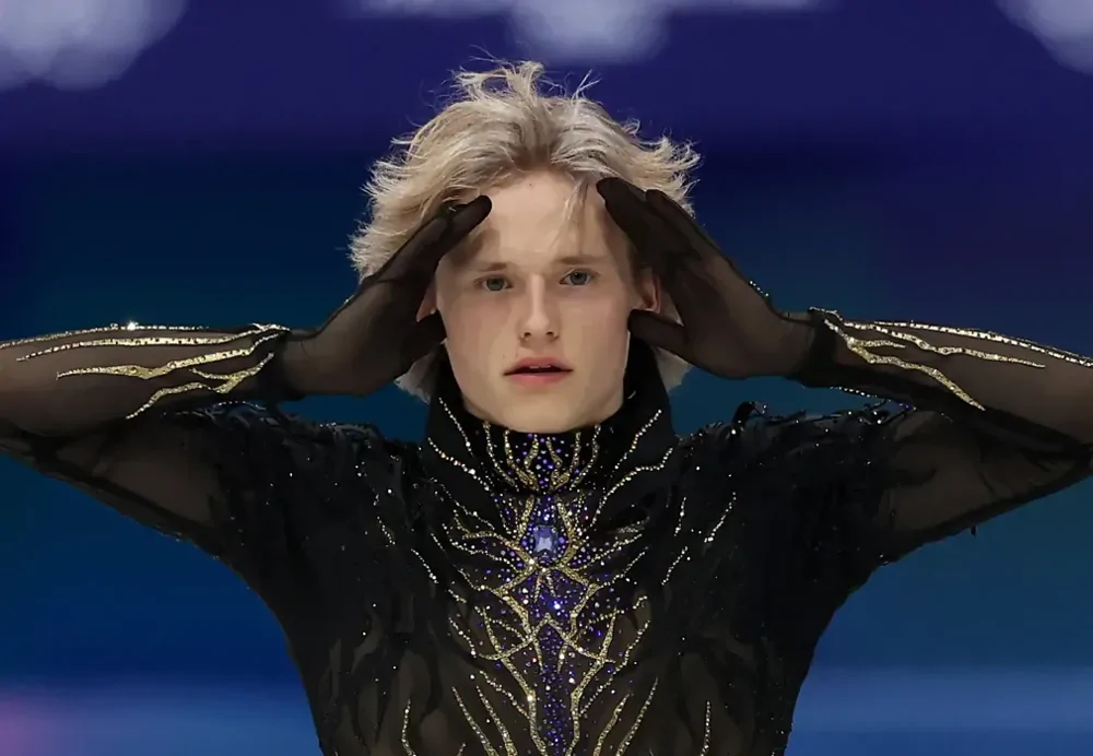Американский фигурист Илья Малинин исполнил запрещённое 50 лет сальто на Олимпиаде
