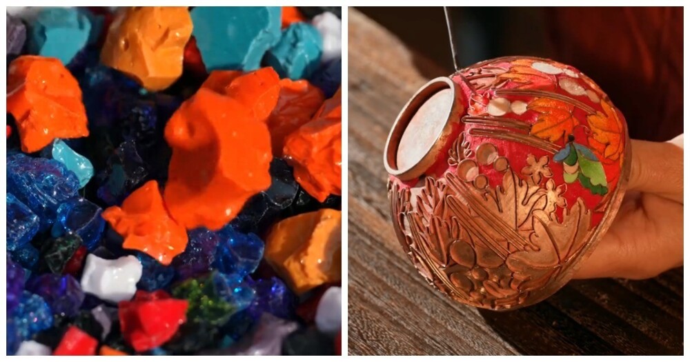 Китайская техника перегородчатой эмали Цзинтайлань