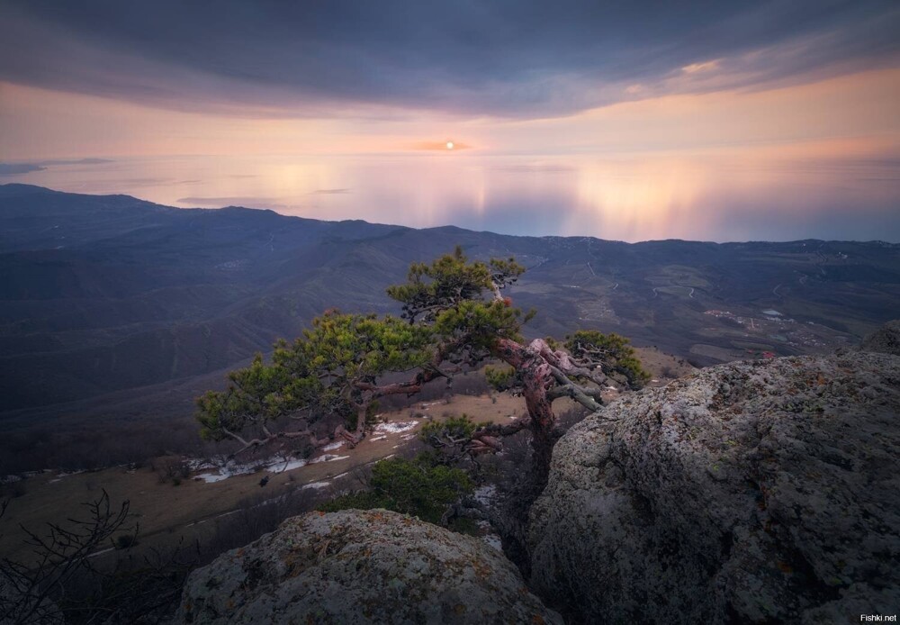 Крым, демерджи, гроза