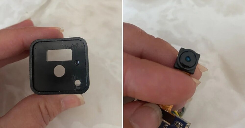 Обнаружил скрытую камеру в своей ванной комнате