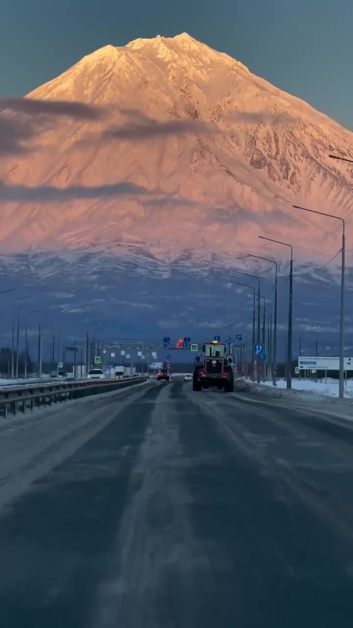 Ключевская Сопка на Камчатке 