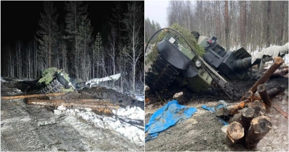 Танки грязи боятся: Финляндия готовится к учениям НАТО, но пока проигрывает собственной обочине