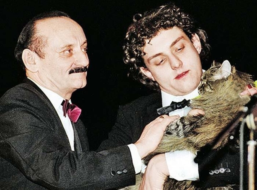 Семён Фарада с сыном Михаилом Полицеймако