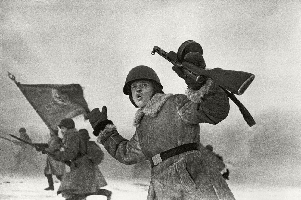 Защитники Ленинграда. Январь 1943 года. Автор: Всеволод Тарасевич.