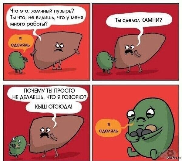 Весëлые картинки про органы