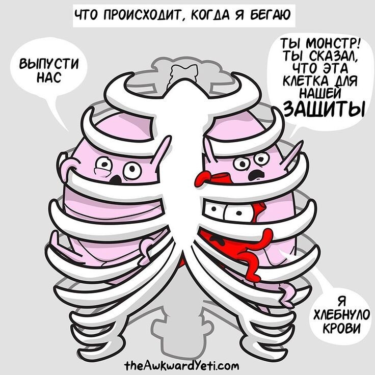 Весëлые картинки про органы
