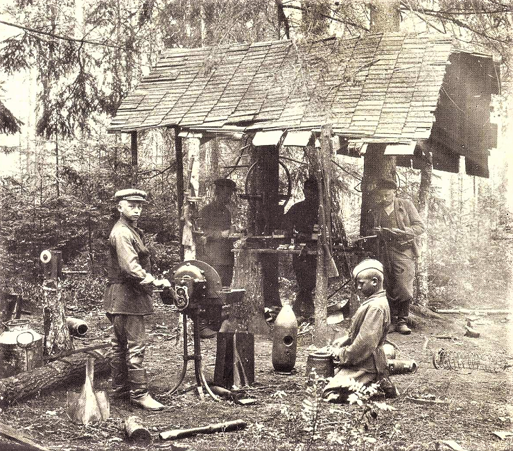 Самодельные пистолеты-пулеметы белорусских партизан 1943 - 1944 годов